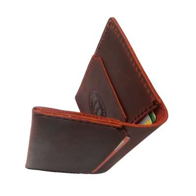 2019 China wholesale custom Genuine leather Credit Card bag holder